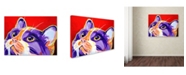 Trademark Global DawgArt 'Cat Issa' Canvas Art - 18" x 24" x 2"